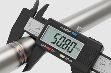 MEX Dynamics about us titanium tubing caliper measurement