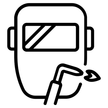 MEX Dynamics about us welding helmet icon