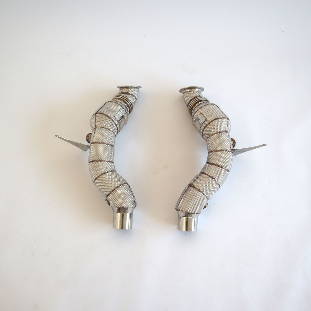 MEX Dynamics exotic bypass pipes upgrade system engineered ferrari